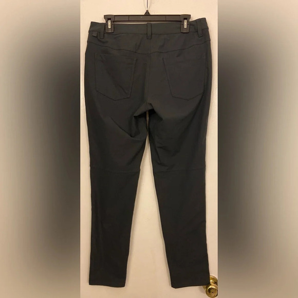 Lululemon Pant Slim Warpstreme Pant Dark Gray Size 31 - Picture 2 of 5